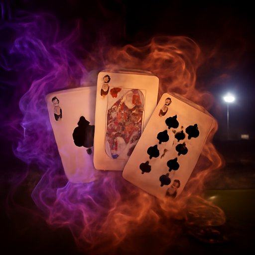 aq9 baccarat table medium shot